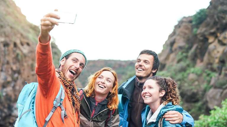 Group selfie