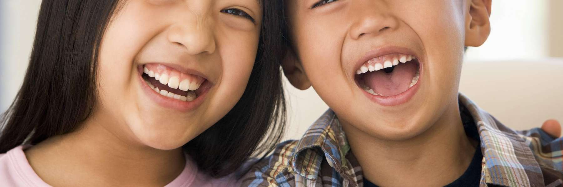 children smiling