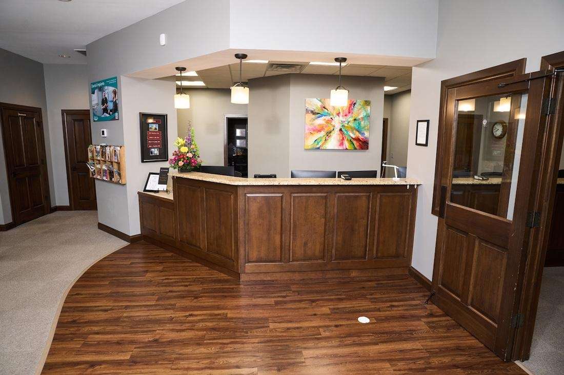 front desk at all in the family dental