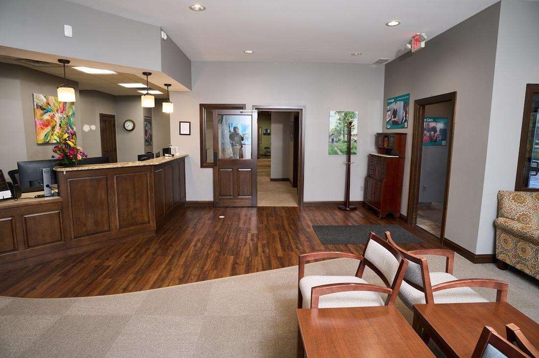Comfortable Waiting Room in Evansville