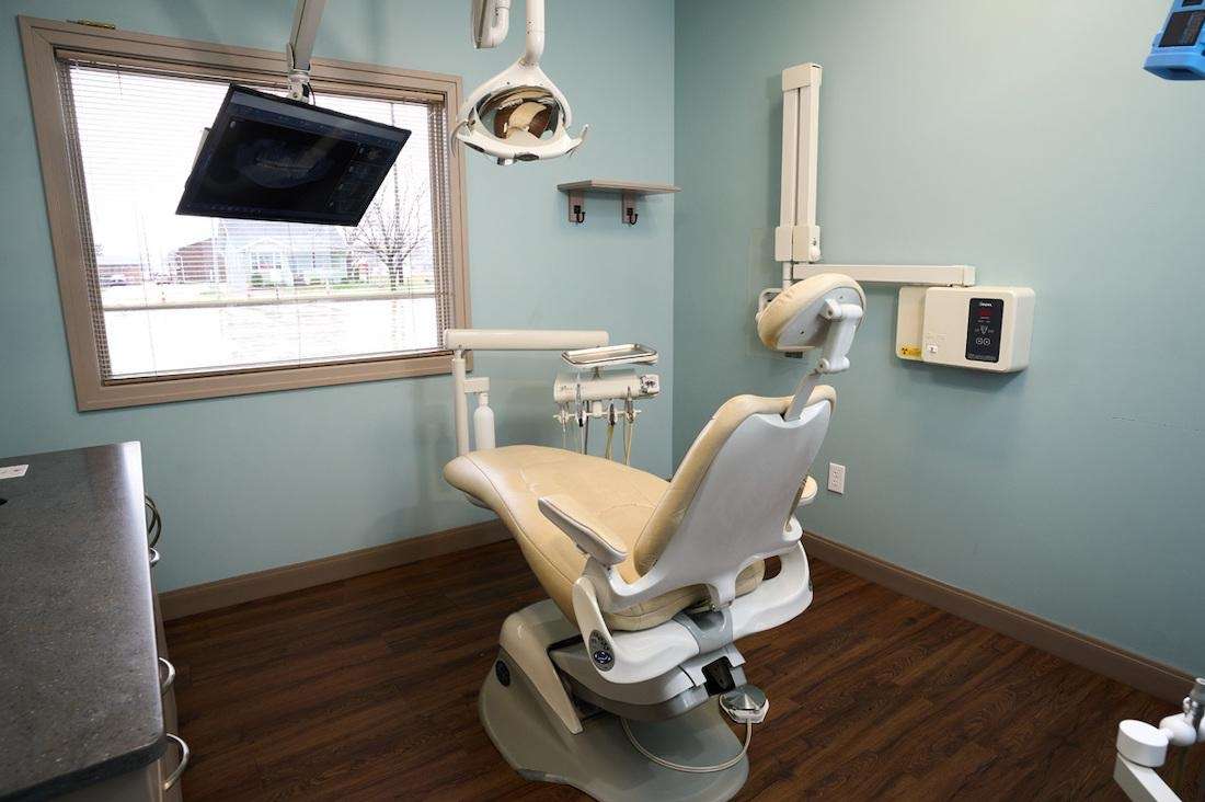 Patient room in evansville