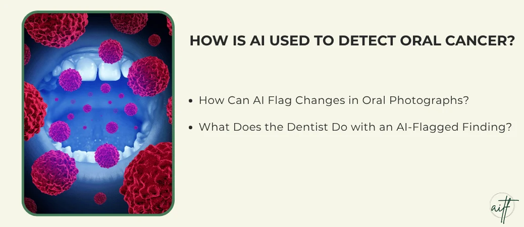 How Does AI Assist During an Oral Cancer Screening