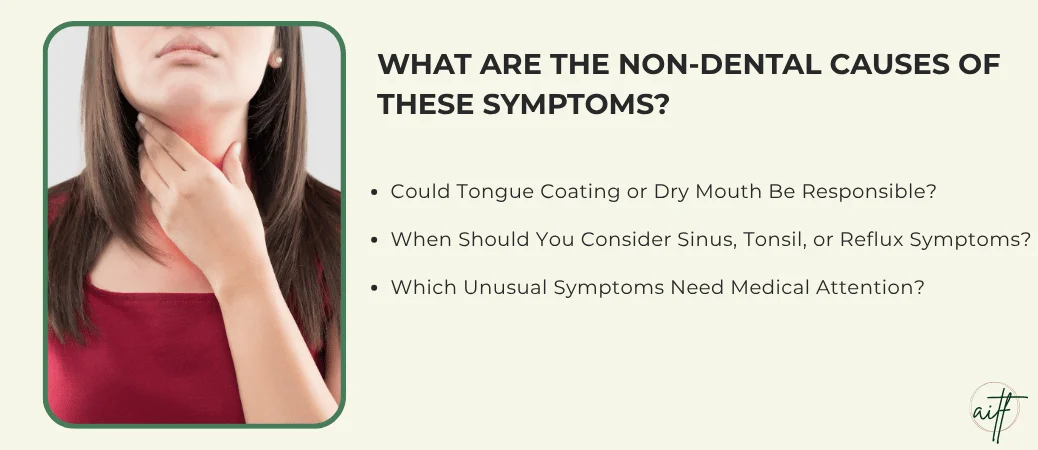 What If the Cause Isn't a Dental Infection