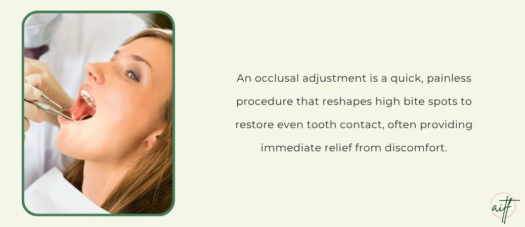 What to Expect During an Occlusal Adjustment