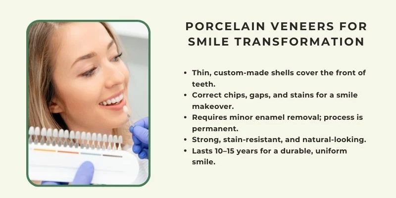 Porcelain Veneers for Smile Transformation
